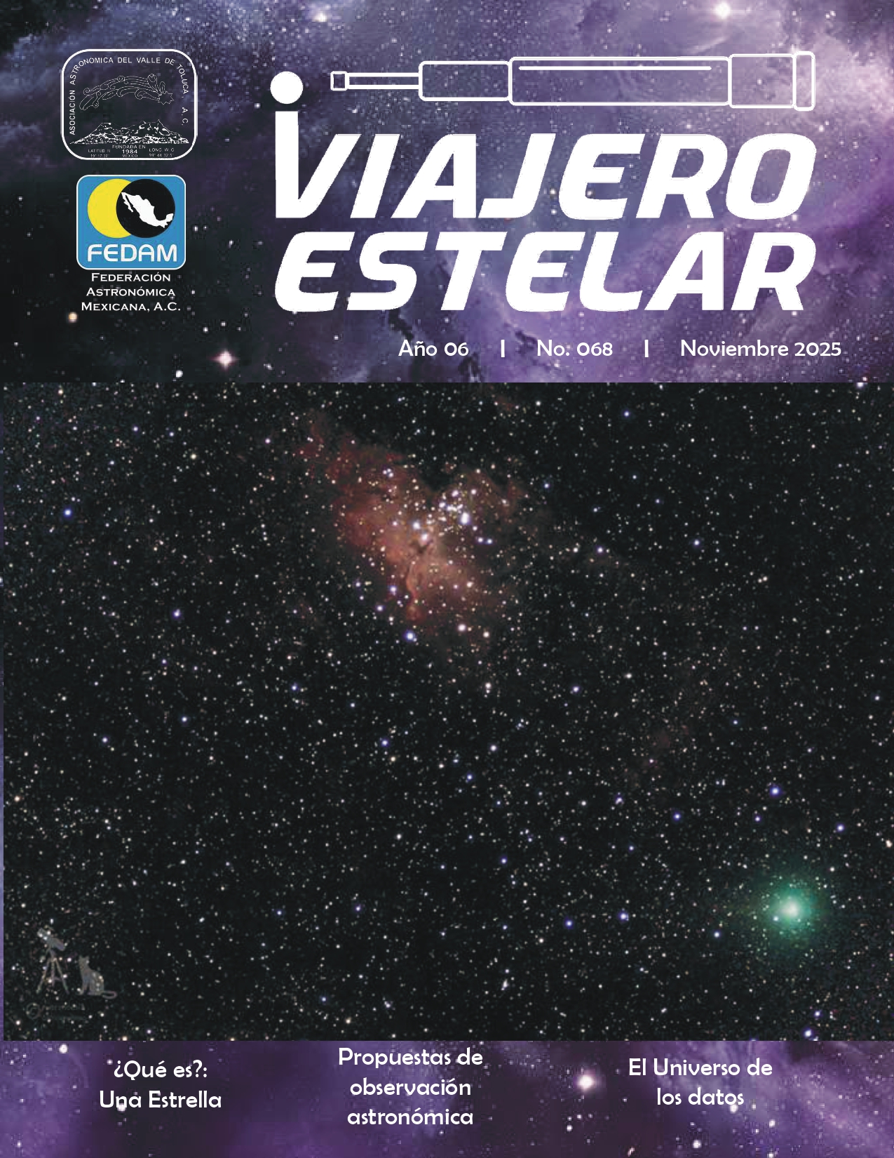 Imágen de la revista Viajero Estelar